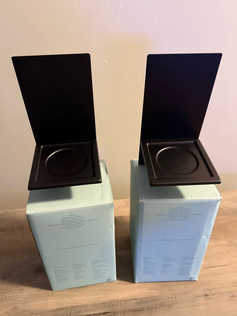 PartyLite Black Metal Candle Holders - Set of 2 - Picture 1 of 1